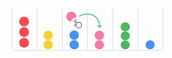 Illustration of the game Sort the Balls