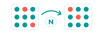 Illustration of the game Pattern N-Back